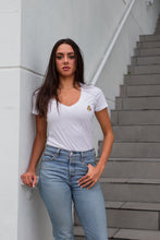 Load image into Gallery viewer, Women's Signature SR V-Neck Tee