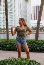 Load image into Gallery viewer, Women's Signature SR V-Neck Tee